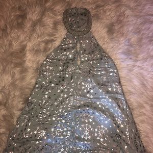 Kimchi Blue celestial halter dress